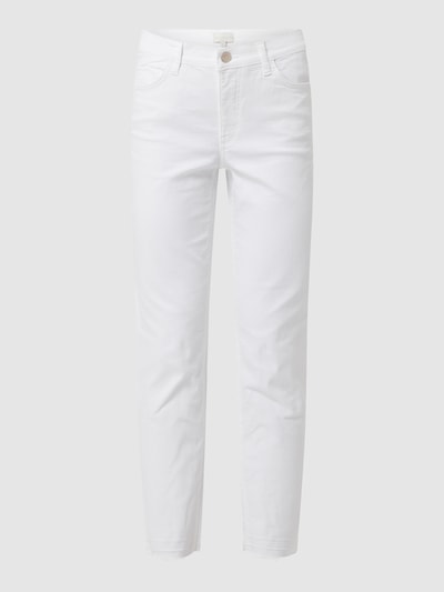 Milano Italy Straight Fit Jeans mit Stretch-Anteil Weiss 2