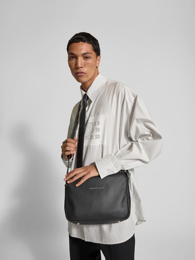 MM6 Maison Margiela Shoulder Bag aus echtem Leder Black 1