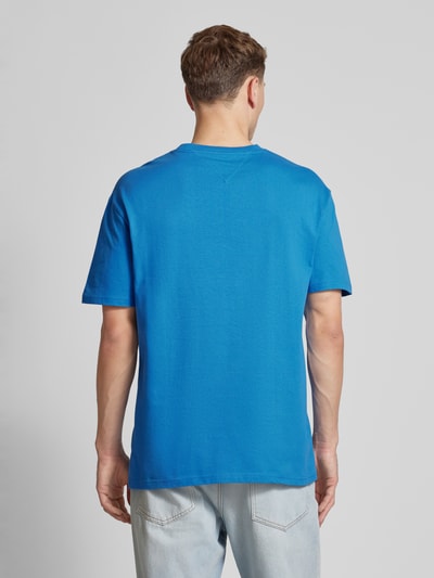 Tommy Jeans T-Shirt mit Label-Print Blau 5