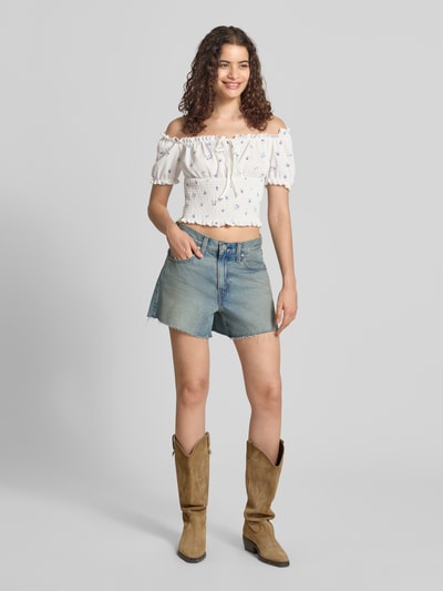 Levi's® Loose Fit Jeansshorts aus reiner Baumwolle Modell 'CINCH' Hellblau 1