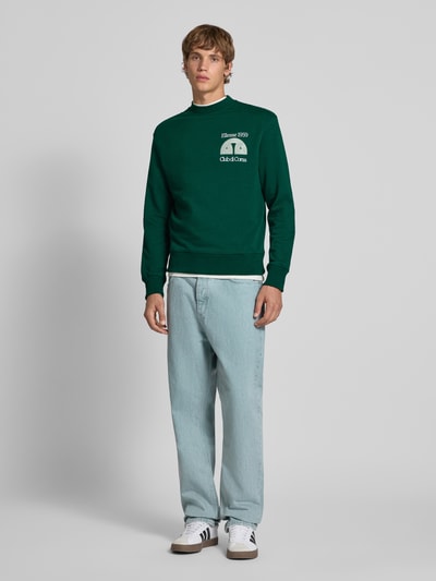 Ellesse Sweatshirt met labelstitching Donkergroen - 1