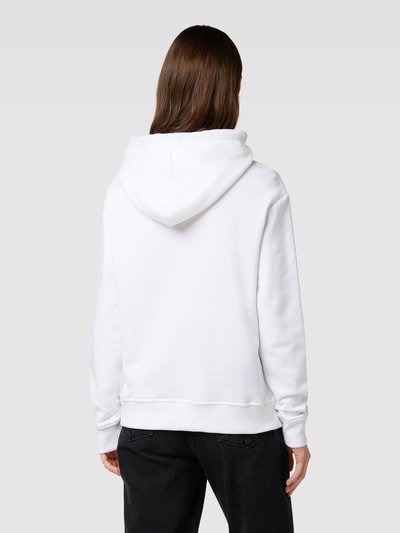 Montego Hoodie met statementprint Wit - 5