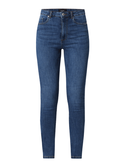 Vero Moda Jeansy o kroju skinny fit z bawełną ekologiczną model ‘Loa’  Jeansowy niebieski 2