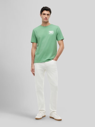 Tommy Hilfiger Regular Fit T-Shirt aus reiner Baumwolle Hellgruen 1