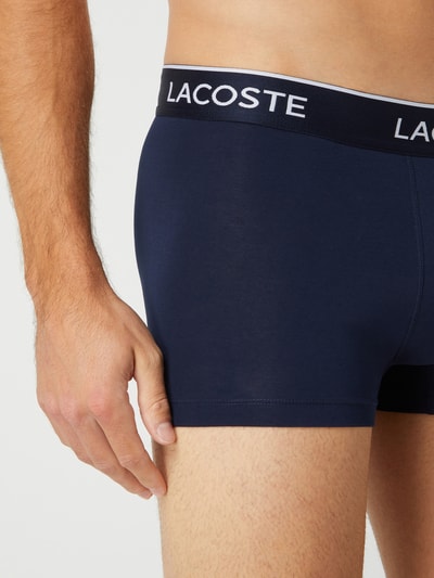 Lacoste Boxershort met labeldetails in een set van 3 stuks Marineblauw - 5