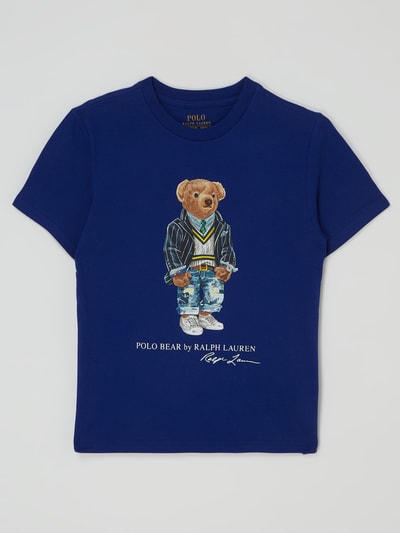 Polo Ralph Lauren Teens T-Shirt z nadrukiem ‘Polo Bear’ Królewski niebieski 1