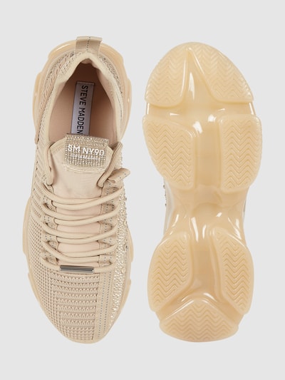 Steve Madden Chunky sneakers met labelbadge, model 'Maxilla' Beige - 4