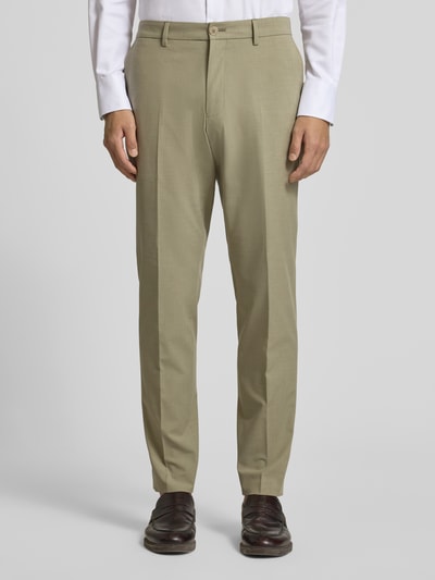 s.Oliver BLACK LABEL Slim Fit Anzughose mit Viskose-Anteil Hellgruen 4