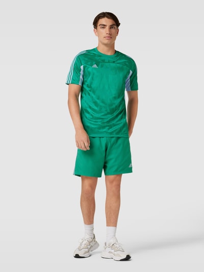 ADIDAS SPORTSWEAR T-shirt met labelstitching, model 'TIRO' Groen - 1