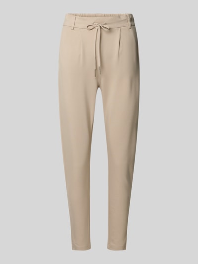 Produktfoto, Regular Fit Sweatpants aus Viskose-Mix Modell 'POPTRASH LIFE' von ONLY, Optik: Unifarben, Bundfalte, Tunnelzug, seitliche Eingrifftaschen