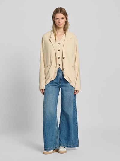 Pepe Jeans Wide Leg Jeans aus Baumwoll-Mix Modell 'JAIMY' Blau 1