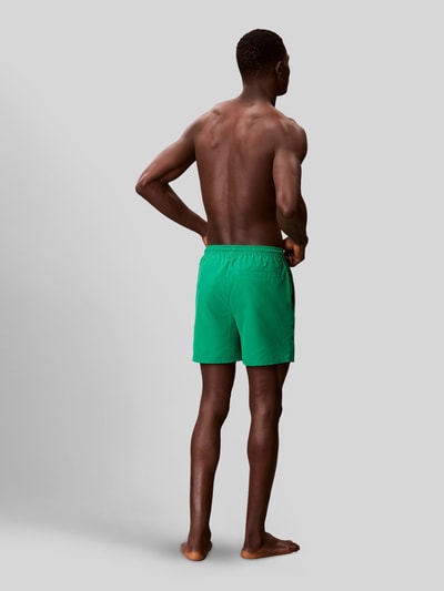 Calvin Klein Underwear Spodenki kąpielowe z detal z logo Zielony 5