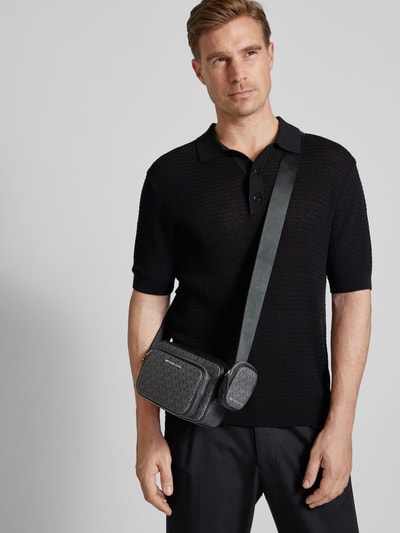 Michael Kors Umhängetasche mit Label-Applikation Black 1