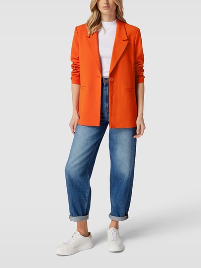 mbyM Blazer met reverskraag, model 'Maeva' Oranje - 1