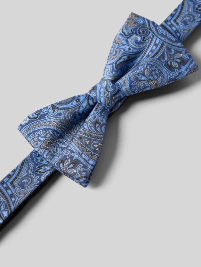 Blick Fliege aus Seide im Allover-Look Modell 'Jeremy' Marine 2