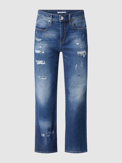 Daydream Boyfriend fit jeans met stretch, model 'Sunday' Blauw - 2