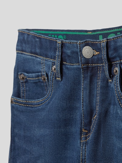 Levi’s® Kids Jeansshorts met labelpatch Blauw - 2