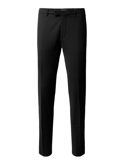 Drykorn Slim fit pantalon met stretch, model 'Piet' - 'Drynamic' Zwart - 2