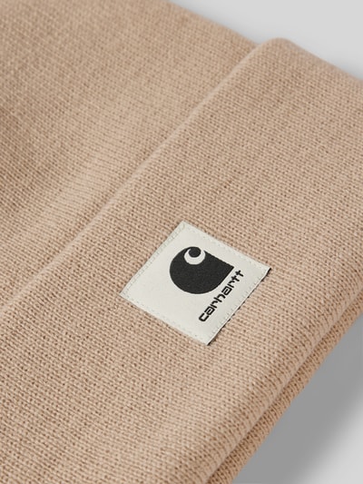 Carhartt Work In Progress Beanie mit Label-Patch Modell 'Ashley' Sand 2