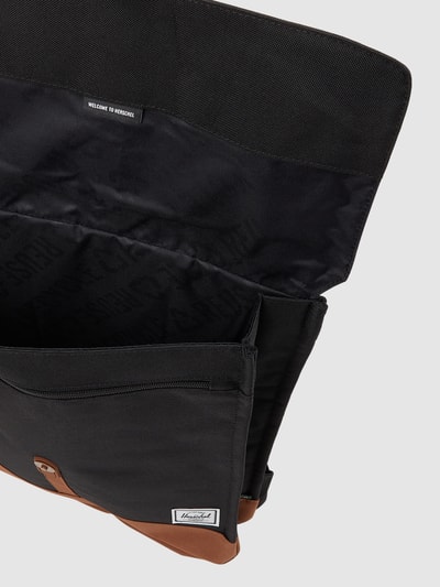 Herschel Rucksack mit Logo-Applikation Modell 'City' Black 3