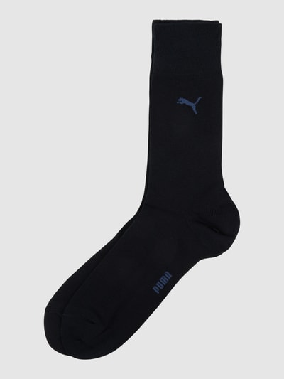 Puma Socken mit Logo-Detail im 2er-Pack Marine 1