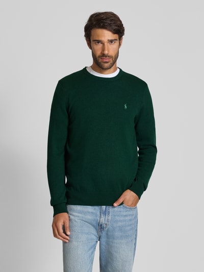 Polo Ralph Lauren Gebreide pullover met ribboorden Donkergroen - 4