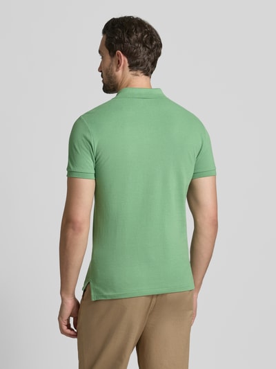 Polo Ralph Lauren Poloshirt mit Label-Stitching Gruen 5