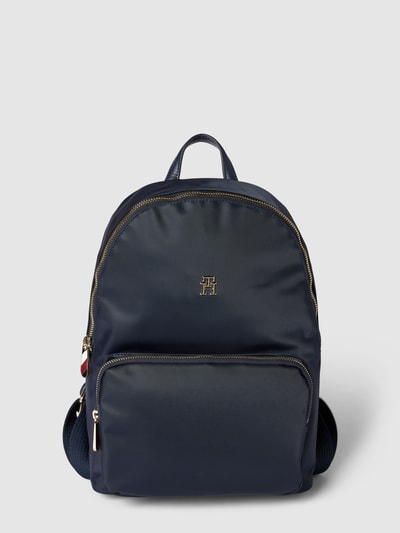 Tommy Hilfiger Rucksack mit Label-Applikation Modell 'POPPY' Dunkelblau 2