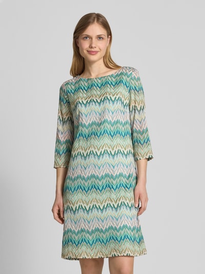 Betty Barclay Knielanges Kleid mit Strukturmuster Oliv 4