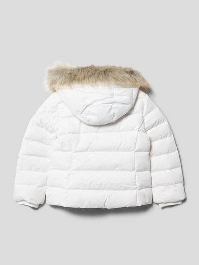 Tommy Hilfiger Kids Steppjacke mit Label-Detail Modell 'ESSENTIAL' Weiss 3