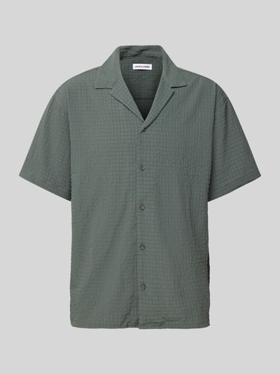 Jack & Jones Koszula casualowa z listwą guzikową model ‘PABLO’ Ciemnozielony 2