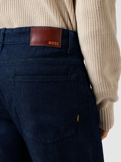 BOSS Orange Jeans im 5-Pocket-Design Modell "Re.Maine" Dunkelblau 3