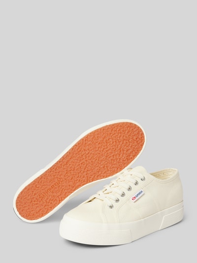 Superga Sneaker mit Label-Detail Modell '2740 PLATFORM' Beige 4
