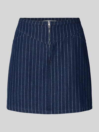 Neo Noir Jeansrock mit Reißverschluss Modell 'Gabani' Jeansblau 2