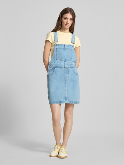 Only Slim fit jeansjurk met banden, model 'LINN' Lichtblauw - 1