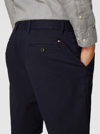 Tommy Hilfiger Chino-Shorts mit französischen Eingrifftaschen Modell 'HARLEM' Marine 3