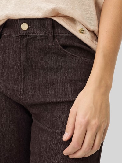 Brax Straight Fit Jeans aus reiner Baumwolle Modell 'STYLE.MAY S' Dunkelbraun 3