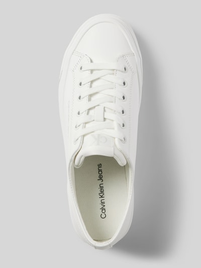 Calvin Klein Jeans Sneaker mit Label-Print Modell 'VULC' Weiss 3