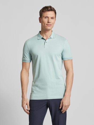 BOSS Green Poloshirt mit Label-Detail Mint 4