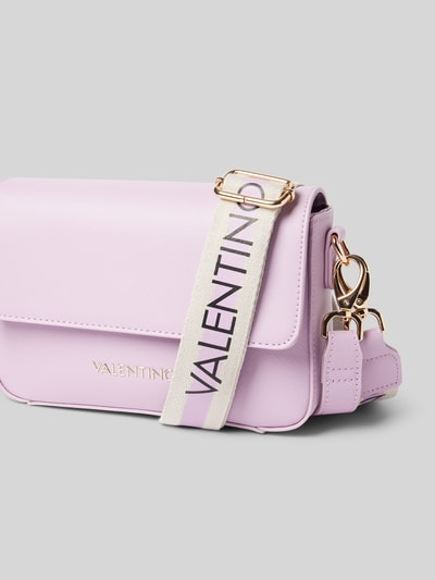 VALENTINO BAGS Handtasche mit Label-Applikation Modell 'ZERO RE' Flieder 2