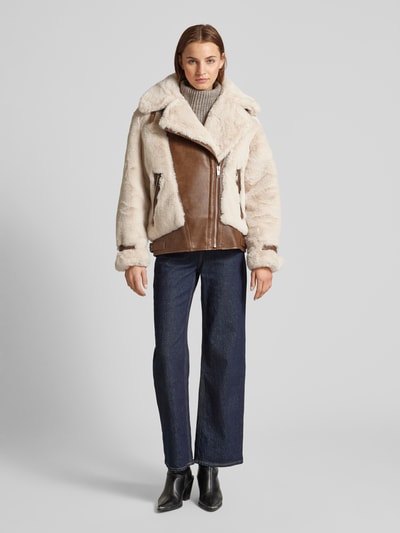 THE KOOPLES Jacke mit Stehkragen Ecru 1