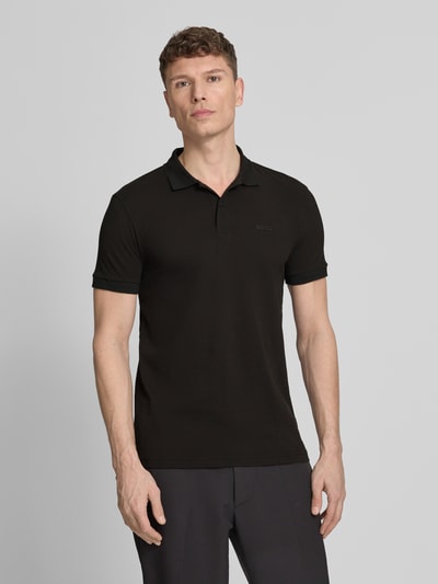 BOSS Green Koszulka polo o kroju regular fit z czystej bawełny model 'PIO 1' Czarny 4