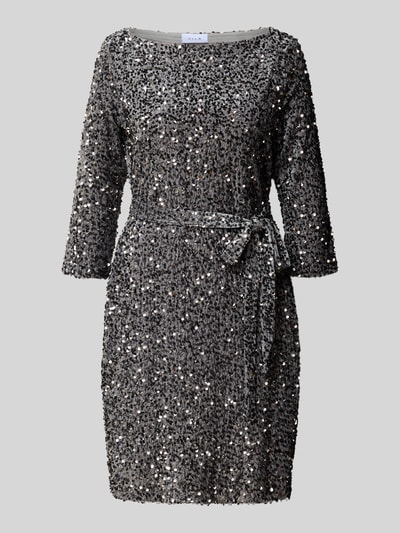 Vila Minikleid mit Paillettenbesatz Modell 'FAITH' Silber 2