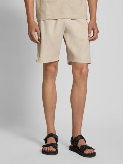 Pegador Relaxed Fit Shorts mit Plisseefalten Modell 'TROY' Offwhite 4