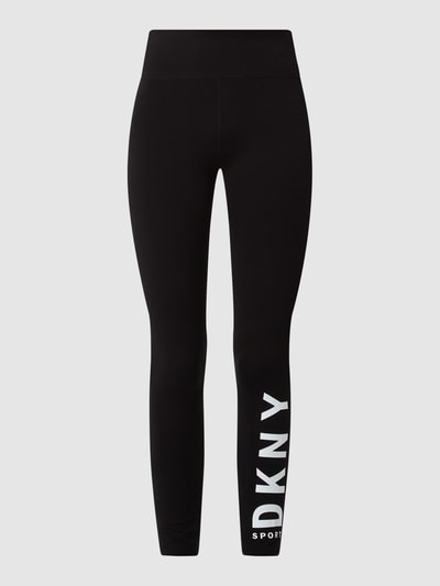 DKNY PERFORMANCE Legging met logoprint   Zwart - 2