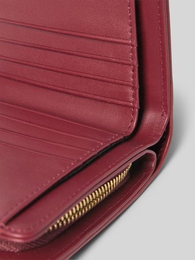 VALENTINO BAGS Portemonnee in leerlook, model 'ALEXIA' Bordeaux - 3