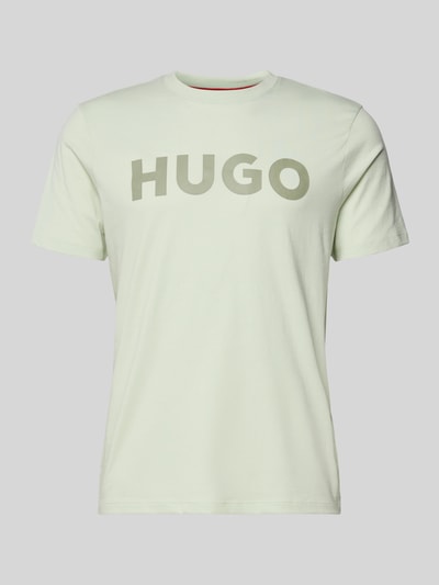 HUGO Relaxed Fit T-Shirt aus reiner Baumwolle Modell 'DULIVIO' Mint 2