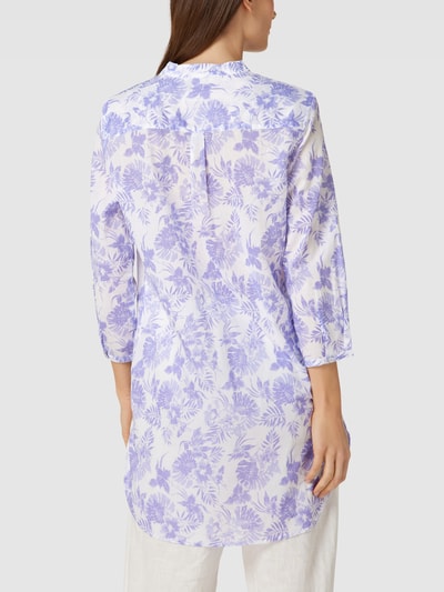 Montego Blouse met bloemmotief Lavendel - 5