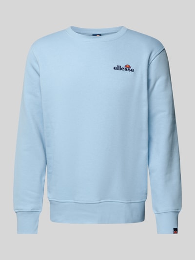 Ellesse Sweatshirt mit Label-Stitching Modell 'Fierro' Hellblau 2