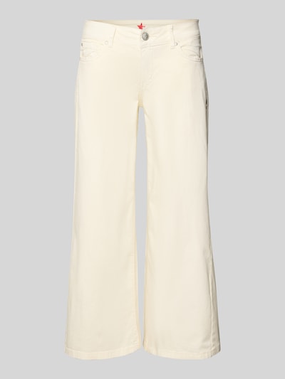Buena Vista Wide Leg Hose im 5-Pocket-Design Modell 'ITALY' Offwhite 2